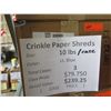 Image 2 : Qty 7 Boxes (10lbs. ea) Crinkle Paper Shreds Assorted Colors Retail $557