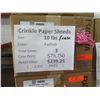 Image 2 : Qty 5 Boxes (10lbs. ea) Crinkle Paper Shreds Assorted Colors Retail $398