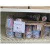 Image 3 : Contents of Shelf:  Cupcake Pedestals, Pails, Plastic Champagne Glasses, etc (shelf not included)