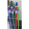 Image 1 : Qty 12 Plastic Tablecloth Rolls  Misc Colors & Sizes