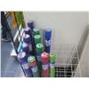 Image 2 : Qty 12 Plastic Tablecloth Rolls  Misc Colors & Sizes
