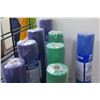 Image 4 : Qty 12 Plastic Tablecloth Rolls  Misc Colors & Sizes
