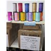 Image 1 : Qty 53 Rolls Curling Ribbon Misc Colors 3/16"x 500yards Retail $246