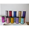 Image 3 : Qty 53 Rolls Curling Ribbon Misc Colors 3/16"x 500yards Retail $246