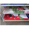 Image 10 : Contents of Shelf: Christmas Bags, Gliders, Napkins, Stockings, etc (shelf not included)
