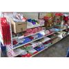 Image 1 : Contents of Shelf: Christmas Bags, Gliders, Napkins, Stockings, etc (shelf not included)