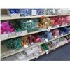 Image 1 : Contents of Shelf:  Star & Confetti Bows Misc Colors & Sizes Retail $643 (shelf not included)