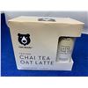 Image 1 : Two Bears Frothed Chai Tea Oat Latte 6 x 207ml