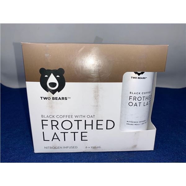 Two Bears Frothed Chai Tea Oat Latte 6 x 207ml