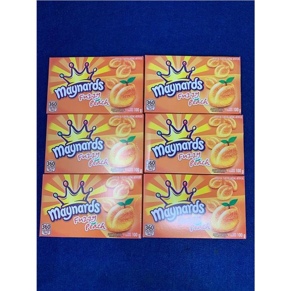 Maynard Fuzzy Peaches 6 x 100g