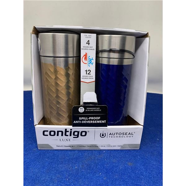 Contingo Travel Mugs Lot of 2