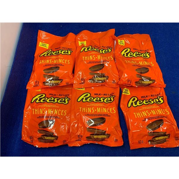 Reese's Thins 6 x 87g