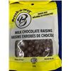 Image 2 : Milk chocolate raisins 6 x 130g