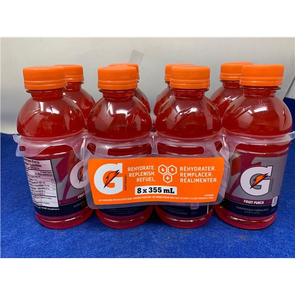 Gatorade Fruit Punch 8 x 355ml