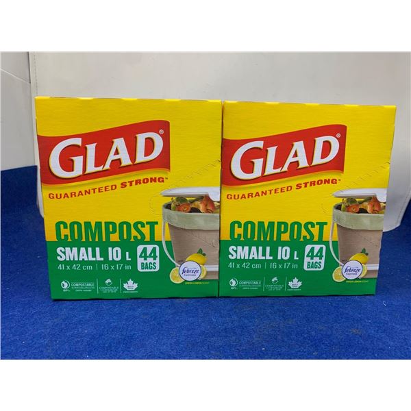 Glad Small Compost Bags 2 x 44
