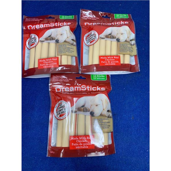 Dreamsticks Dog Bones 3 x 240g