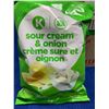 Image 3 : Sour Cream & Onion Chips 12 x 66g