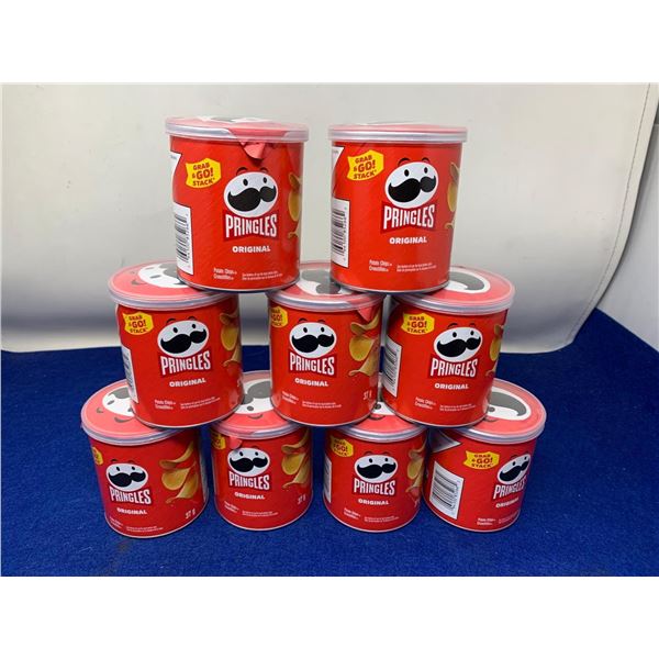 Lot Of 9 Pringles 37g