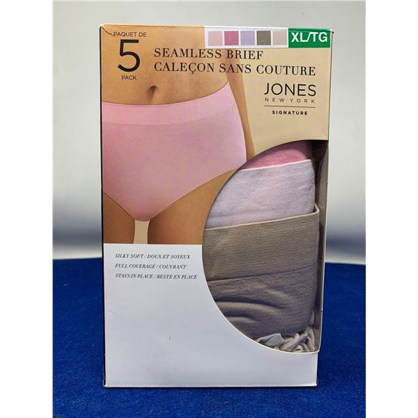 5 pack seamless briefs XL