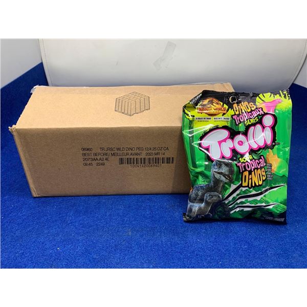 Trolli dino sours 12 x 4.25oz