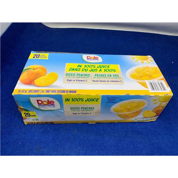 Dole Diced peaches 20 x 107ml