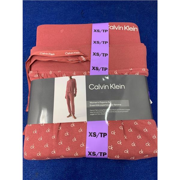 Calvin Klein womens pajama set size XS