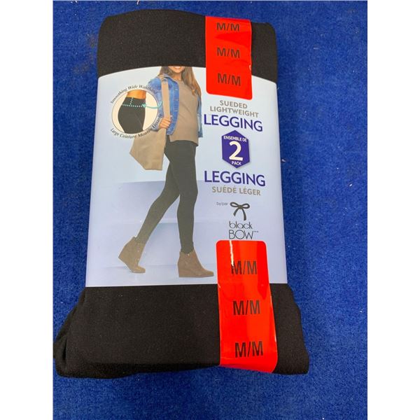 Sueded Lightweight Leggings 2 pack Size M