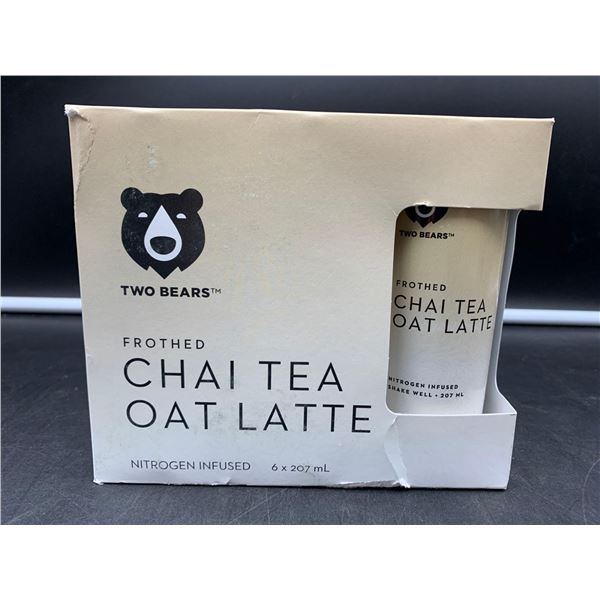 Two Bears Chai Tea Oat Latte 6 x 207ml