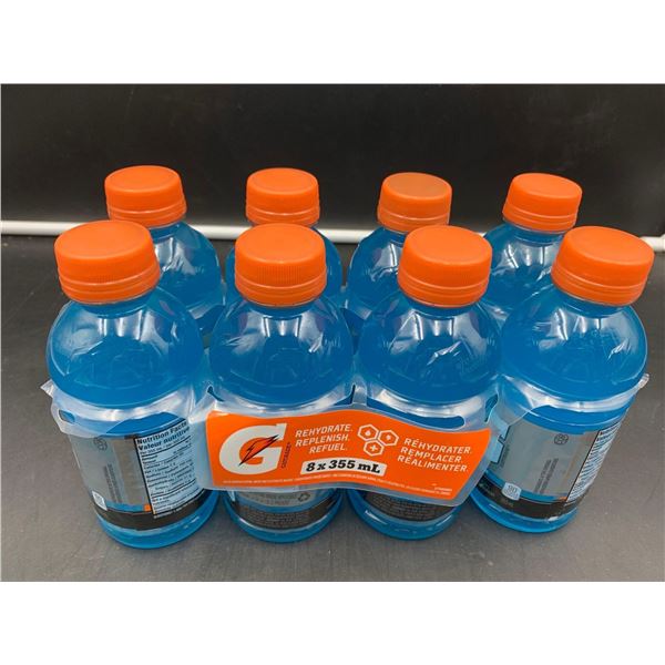 Gatorade Cool Blue Electrolyte Beverage (8 x 355ml)