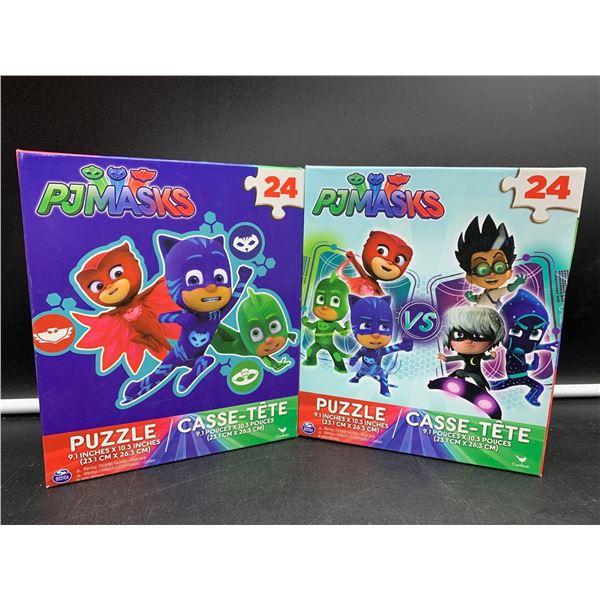 Lot of Two 24pc PJMasks Puzzles