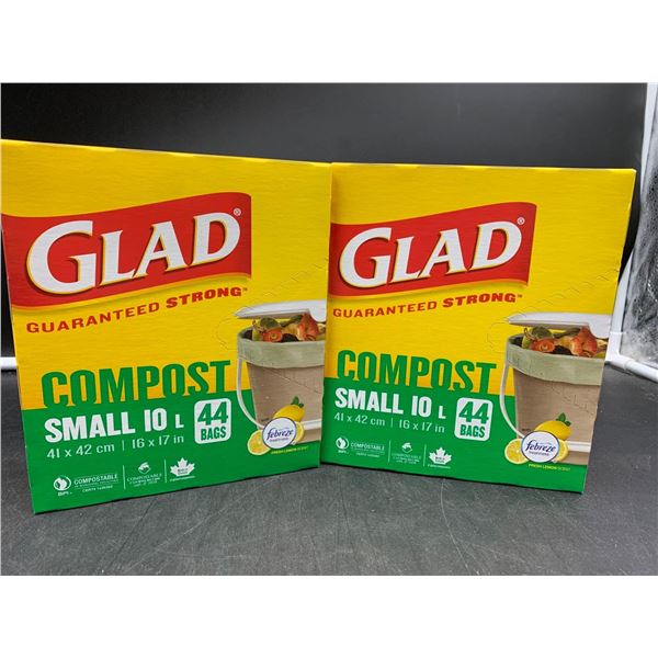 Glad Compost Bags (2 x 44)