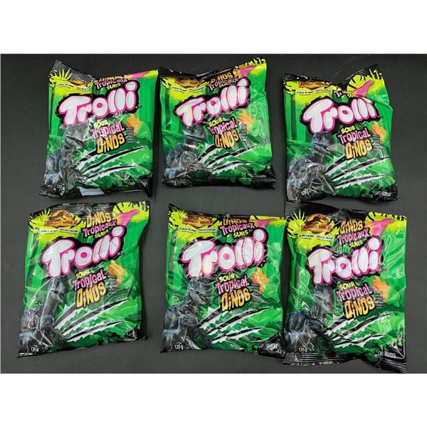 Trolli Sour Tropical Dinos Candy (6 x 120g)