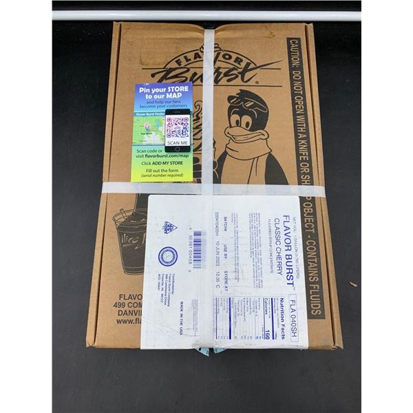 Flavor Burst Classic Cherry Flavoured Syrup Concentrate (1gallon)