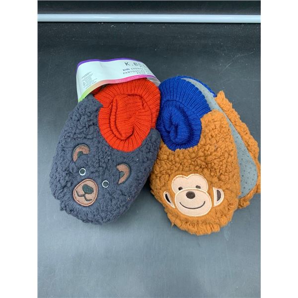 K. Bell Kids Sherpa Slippers (10/13 Kids)