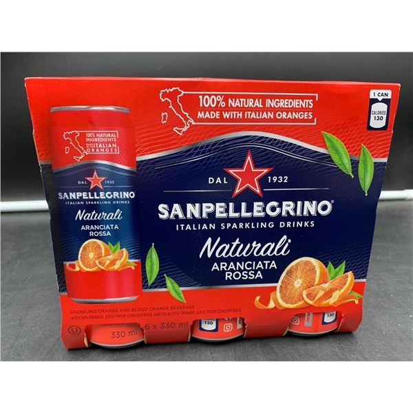 Sanpellegrino- Sparkling Orange and Blood Orange Beverae (6 x 330ml)