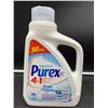 Image 1 : Purex 4in1 Free & Clear Liquid Laundry Detergent (1.47L)