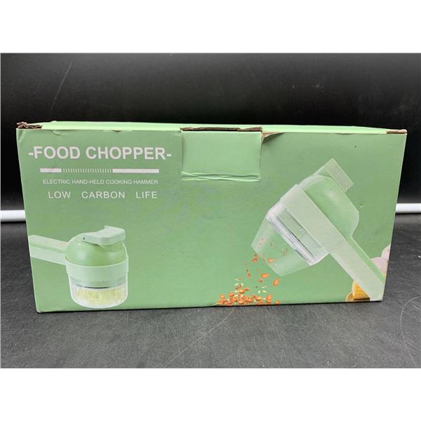 Food Chopper Electric Hand-Held Cooking Hammer