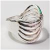 Image 2 : Silver Ring (~Size 4)(Ring is resizable for $40) (~length 0inches) (~weight 3.26g), Suggested Retail