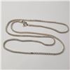 Image 1 : Silver Chain (~Size 0) (~length 18inches) (~weight 3g), Suggested Retail Value $100