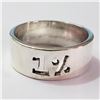 Image 1 : Silver Ring (~Size 8)(Ring is resizable for $40) (~length 0inches) (~weight 5.47g), Suggested Retail
