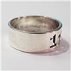 Image 2 : Silver Ring (~Size 8)(Ring is resizable for $40) (~length 0inches) (~weight 5.47g), Suggested Retail