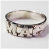 Image 1 : Silver Ring (~Size 7)(Ring is resizable for $40) (~length 0inches), Suggested Retail Value $100