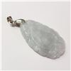 Image 2 : Silver Jadeite Pendant (~Size 0) (~length 0inches), Suggested Retail Value $200 (Estimated Selling P