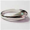 Image 2 : Silver Cubic Zirconia Ring (~Size 6.5)(Ring is resizable for $40) (~length 0inches), Suggested Retai