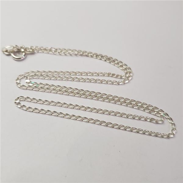 Silver Chain (~Size 0) (~length 18inches), Suggested Retail Value $80