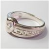 Image 2 : Silver Ring (~Size 8)(Ring is resizable for $40) (~length 0inches) (~weight 4.39g), Suggested Retail