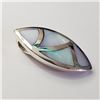 Image 2 : Silver Mother Of Pearl Pendant (~Size 0) (~length 0inches) (~weight 4.72g), Suggested Retail Value $