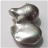 Image 1 : Silver Free Form Freshwater Pearl Pendant (~Size 0) (~length 0 inches), Suggested Retail Value $200