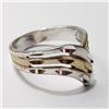 Image 2 : Silver Ring (~Size 7)(Ring is resizable for $40) (~length 0 inches) (~weight 3g), Suggested Retail V
