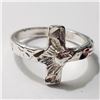 Image 1 : Silver Ring (~Size 5.5)(Ring is resizable for $40) (~length 0 inches), Suggested Retail Value $80